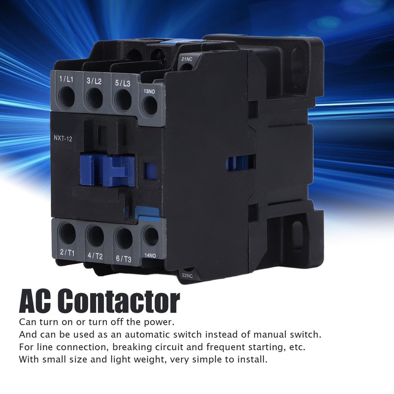 AC Contactor DIN Rail Mount Contactor for Home Industrial Circuit