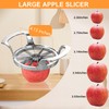 12 Slices Apple Slicer Large Heavy Duty Stainless Steel Easy