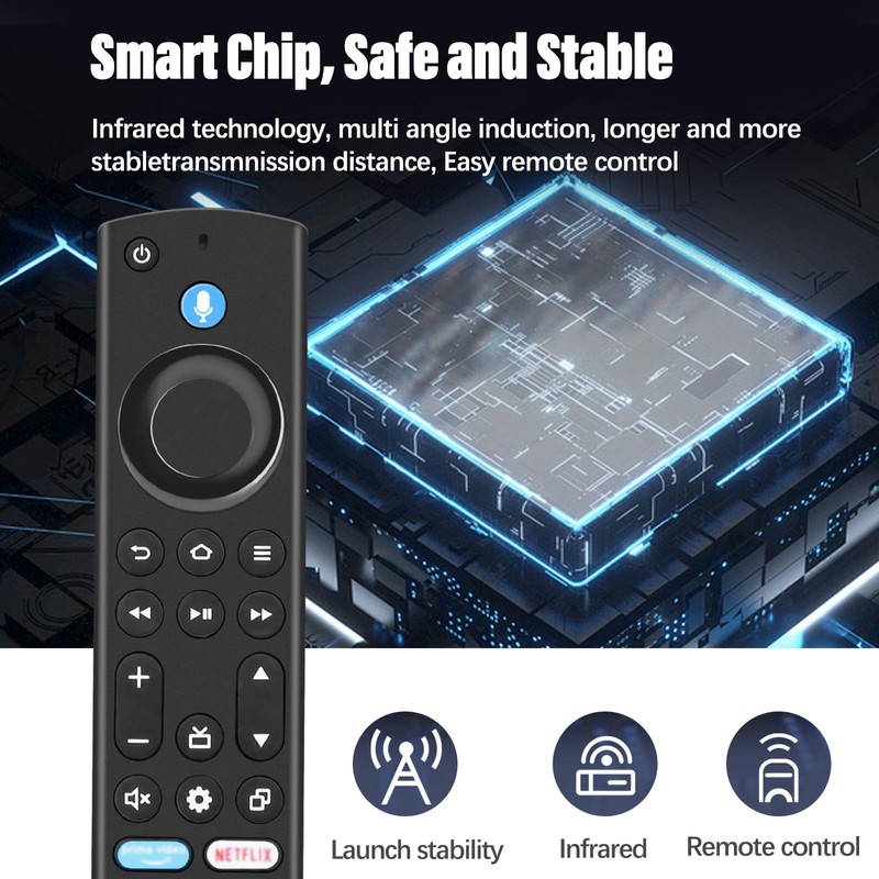 Replacement Remote Control for AMZ-TV Stick (Lite & 2 Gen