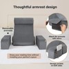 ENITYA Reading Pillow for Sitting in Bed Adult, 19" Back