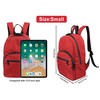 FIREDOG Mini Smell Proof Backpack with Lock for Men Women
