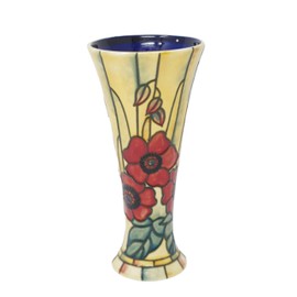 Old Tupton Ware Poppy 20cm 8" Slim Vase New