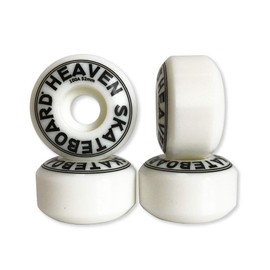 SK8 Skateboard Wheels, Hard Wheels, 100A, 2.0 inches (52 mm), Skateboard Tire, Skate, White