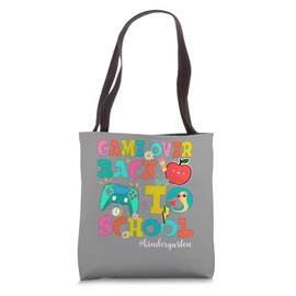 Video Game Back To School Kindergarten Boys Girls Teachers Tote Bag