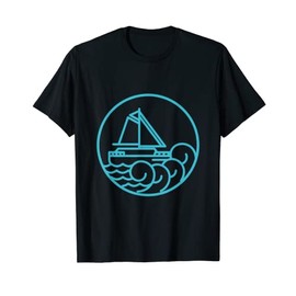 Floating Paper Boat On Water Toy Paper Boat T-Shirt
