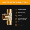 Tee Adapter 1/2" Male x 1/2" Male x 1/2" Male