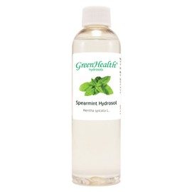 Spearmint Hydrosol - 4 fl oz Plastic Bottle w/Cap - Floral Water