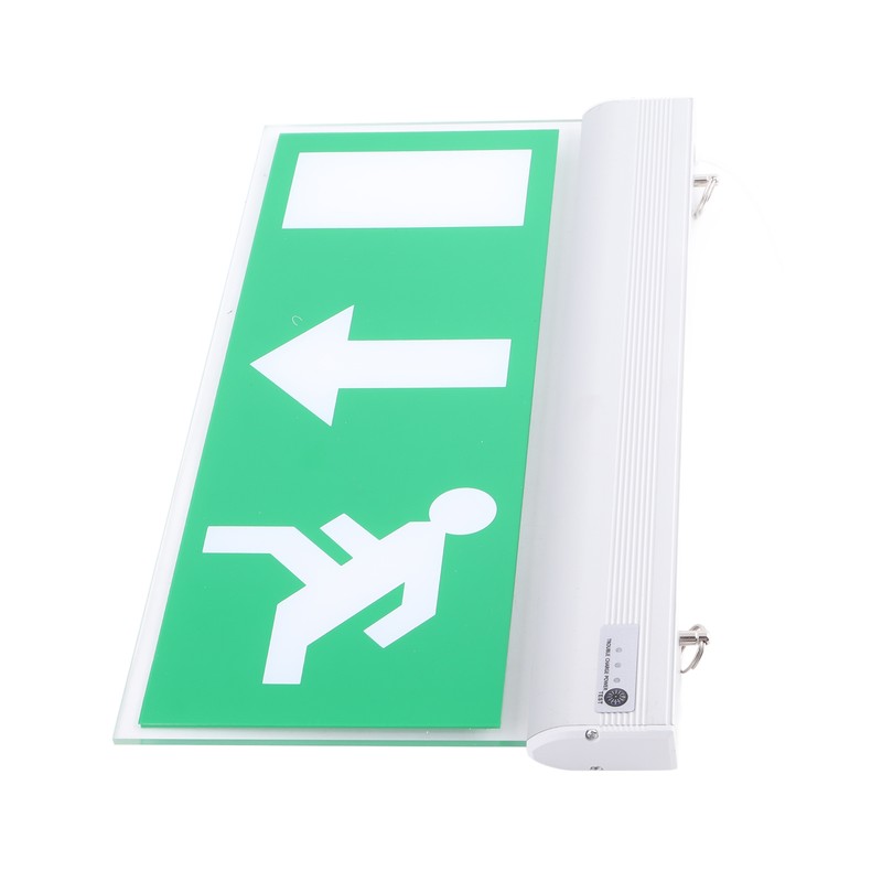 Acrylic LED Emergency Exit Lighting Sign Safety Evacuation Indicator Light