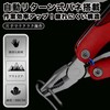 NKAKTSU Mini Multi-Tool, 12-Function Pliers, Foldable, Survival Tool with Nylon