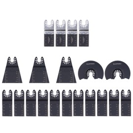 20Pcs Oscillating Saw Blade Quick Release Universal Cutting Tool Set Kit for Wood Metal