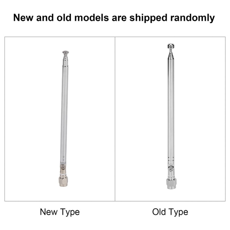 Radio Scanner Antenna, 6 Section Telescope 40MHz-6G Super Broadband SMA
