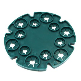 Sarini 6 Pcs Peas Beans Support Bamboo Wig-Wam Holder Cane Stakes Support Grips For Support Climbing Plants, Tomatoes, Cucumbers, Clematis