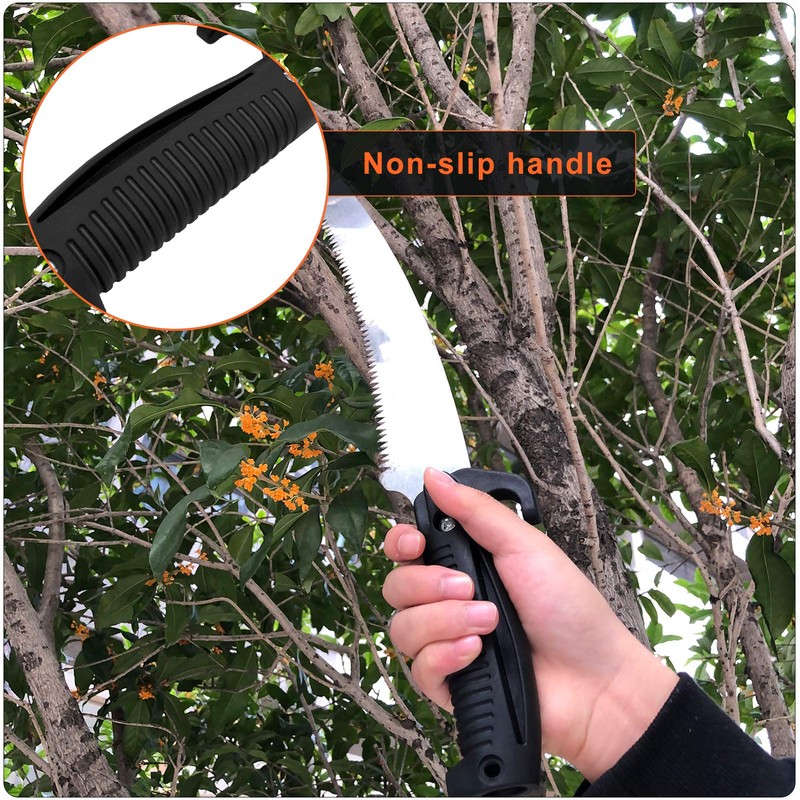 Buyplus 26FT Reach Pole Saws for Tree Trimming, Pole Saw