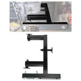 KUAFU Transmission Repair Fixture Holder Bolts Compatible with GM 200R4 TH350 TH400 700R4 4L30E 4L60E 4L65E Holding Fixture Powder Coated Steel