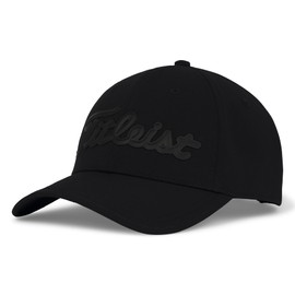 Titleist Men's Players Performance Baseball Cap, black/black, Unit size