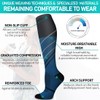 COOLOVER Copper Compression Socks for Women and Men(6 Pairs)-Best Support