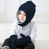 Durio Baby Hat and Gloves Set Boys Winter Hat and