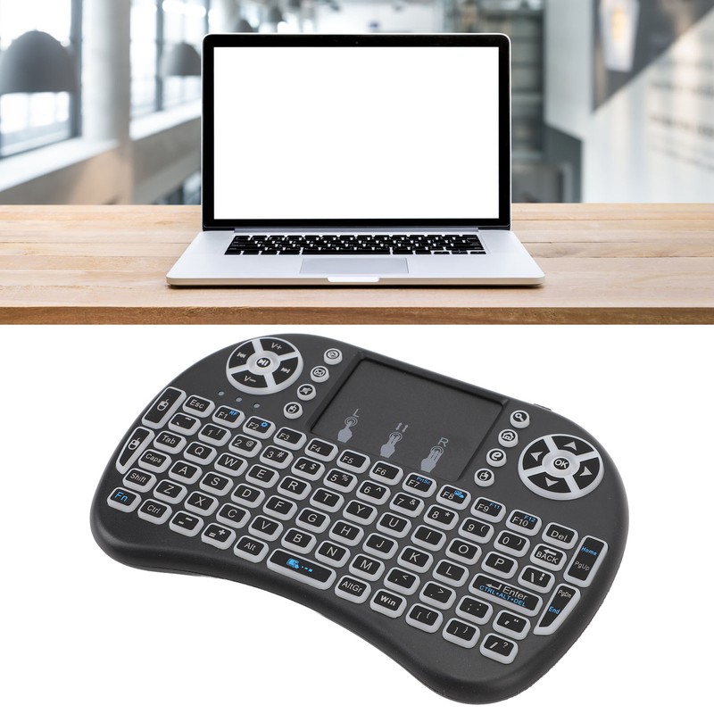 Mini Wireless Keyboard Touchpad Combo 2 Modes Portable Wireless Touch