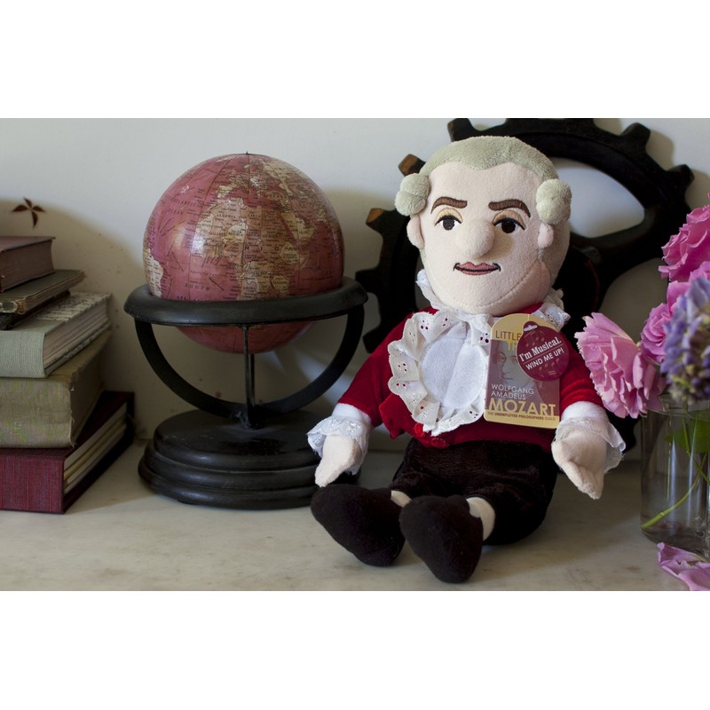 Wolfgang Amadeus Mozart - Little Thinker - Plush Doll