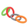 4pcs Baby Teethers Bracelet Silicone Refrigerable Heat Resistant Gum Relief