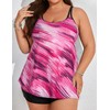 Tankini Swimsuits for Women Tummy Control Bathing Suits Two Piece