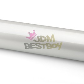 Free Tool Kit Gloss Pearl White to White Car Vinyl Wrap Self Adhesive Sticker Decal Sheet with Air Release Channel 36"x60" (3FTx5FT)