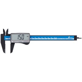 Shinwa Sokutei Digital Caliper Carbon Fiber Uppercase 150mm 19990