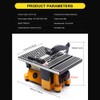 Xuthusman 4" Mini Table Saw Cutting Tool Architectural Modeling Tool