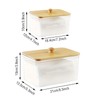 volumoon Dryer Sheet Holder Laundry Pods Container, Organised Laundry Storage