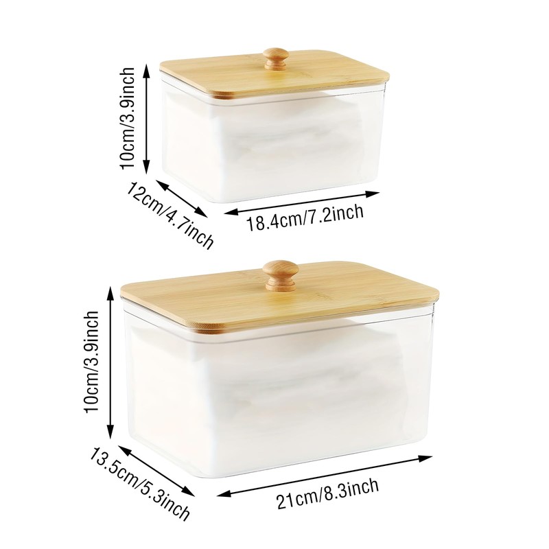 volumoon Dryer Sheet Holder Laundry Pods Container, Organised Laundry Storage