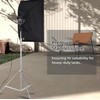 2M/79in Adjustable Metal Tripod Light Stand with 1/4in Screw Stainless