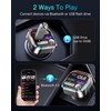 ORIA 66W Bluetooth 5.3 FM Transmitter, PD 36W+QC3.0 18W Car