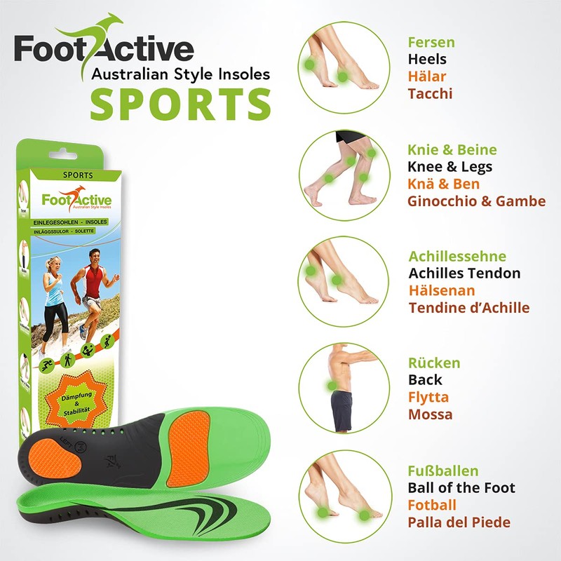 FootActive SPORTS insoles M (UK 7-8½)