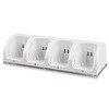 4Pcs 2800mAh Rechargeable Cells and Wii Cell Charge Dock Stand