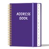 Address Book with Alphabetical Tabs - Telephone & Address Book