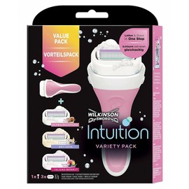 Wilkinson Sword Intuition Razor with Blades 7004066N Summer Variety