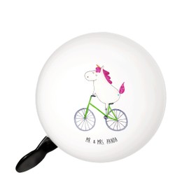 Mr. & Mrs. Panda XL Bicycle Bell Unicorn Cyclist Gift Handlebar Unicorn, Loud Pegasus, Large Bicycle Bell, Sorrow, Lovesickness