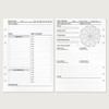 KOMPASS® Daily Planner - Timeboxing | A5 Planner Inserts |