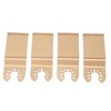 4 x Oscillating Saw Blades Multitool Blades Diamond and Carbide