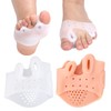 4pcs Silicone Toe Separators, Toe Spacers Separators for Relaxation Toes