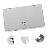 Operitacx Lockable Stainless Steel Socket Cover Heavy Duty Waterproof Electrical