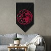 Game of Thrones Targaryen House Sigil Banner Indoor Fabric Wall