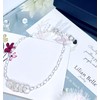 Lilian Belle 60th Birthday 925 Sterling Silver Bracelet Jewellery Gift