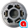 ALPAR 4-Way round to 4-Pin flat Trailer Plug Adapter for