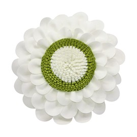 Flower Pillows - 3D Decorative Flower Pillow - Daisy Flower Round Pillow - Cherry Blossom Throw Pillow for Bed & Couch - Soft & Cozy Flower Shape Pillow - Handmade Flower Decorative Cover & Insert