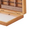 Miniature Wooden Bookshelf Anxiety Relief Multi Books Display Case Cabinet