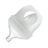 Boon Nursh Reusable Silicone Baby Bottle with Collapsible Silicone Pouch