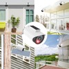BNT Solar Powered Fake Security Camera, Bullet Shape Fake Surveillance