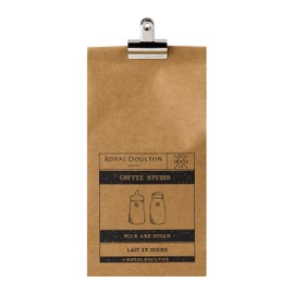 Royal Doulton Coffee Studio 40032922 Sugar/Milk Set Grey, Porcelain, 4 Ounces
