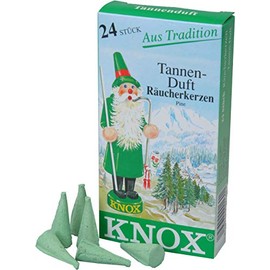 Knox Incense Cones - Fir - 24 Pcs/Pkg (1, Fir)